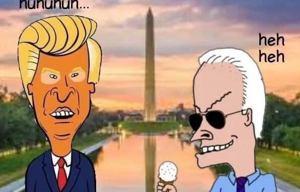 Trump & Biden in true form