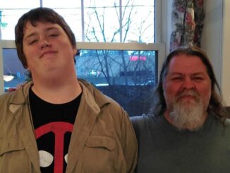 Connor at 17 and Dad
