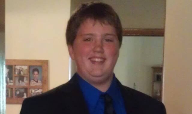 Connor all dressed up